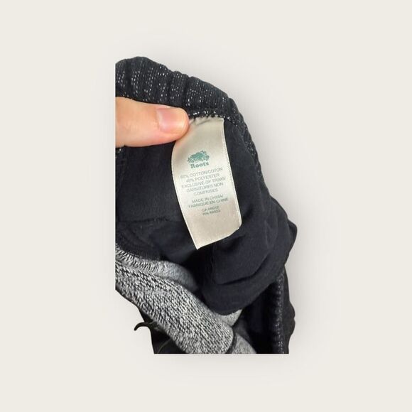 Roots Organic Original Sweatpant in Black Pepper Size Small - Picture 10 of 10